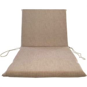 Cuscino Garden Beige Schienale basso H.5 CM.90X50