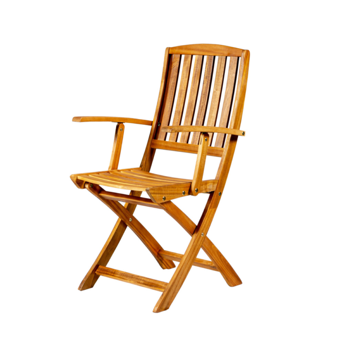 Sedia a sdraio in legno acacia chiaro ANZIO | Leroy Merlin