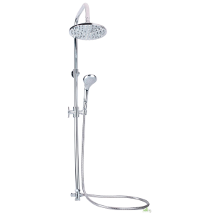 Colonna doccia c/soffione + Doccetta Cromo