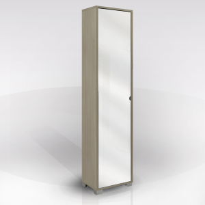 Colonna con specchio 744 Olmo 43x29x190h