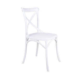 Sedia monoblocco cleo bianco