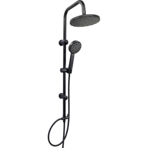 Colonna Doccia C/Soffione+Doccetta Lx-4001 Nero Opaco