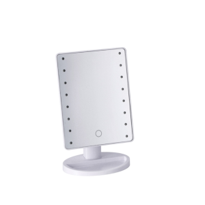 Specchio da trucco con LED supporto in plastica