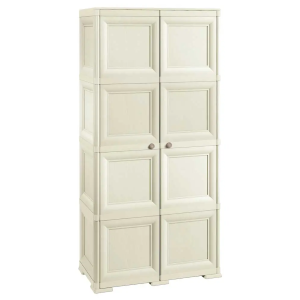 Armadio portascope 2 ante angora Tontarelli cm 79x43x164h