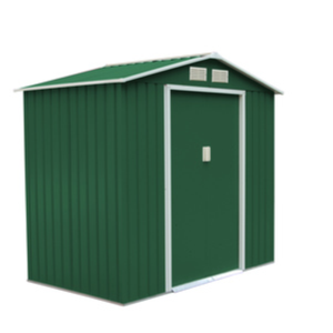 Casetta Ricovero Attrezzi In Lamiera Cm 213X127X195H