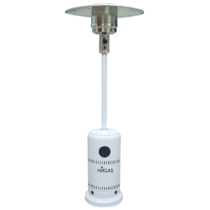 Stufa a fungo a Gas Termopatio Bianco 13kW