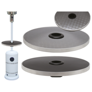 Mensola d'appoggio per stufa Termopatio INOX