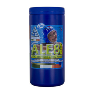 Cloro 8 Funzioni per Piscina Pastiglie Gr.200 Kg 1,4 ALE8