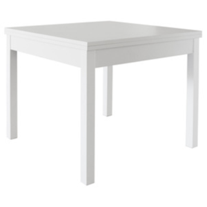 Kit tavolo libro 90X90/180 CM Bianco frassino
