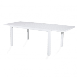 Tavolo Sardegna Bianco 160/240X100Xh.74