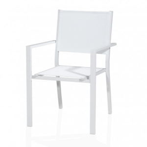 Sedia Sardegna Bianca 57X58Xh.87Cm