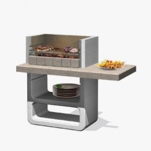 Barbecue muratura agadir legna 125x64x110h