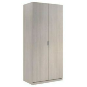 Armadio 2 ante cm 81x52x180h rovere chiaro