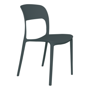Sedia Toffee Polipoprilene Antracite