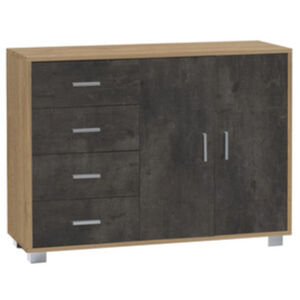 UFFICIO DOULBE MOBILE 2A 4C 116X86 NOCE ST/NERO
