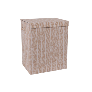 Portabiancheria Rett. Piegh. C/Manici Ximba 40X30X50 Cm Beige