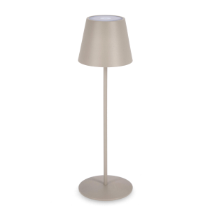Lampada da tavolo Led Etna Tortora H38