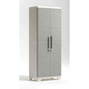 Armadio resina Linear Wood portascope 68x39x173h