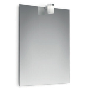 Specchio a filo 45x65 cm c/lampada led