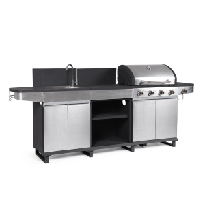 Cucina a Gas Barbecue Annarita Antracite/Inox
