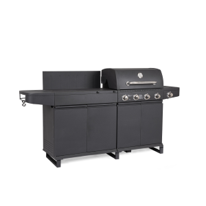 Cucina a Gas Barbecue Merita Antracite