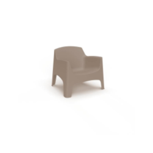 Sedia Ibiza Taupe 80x74x71