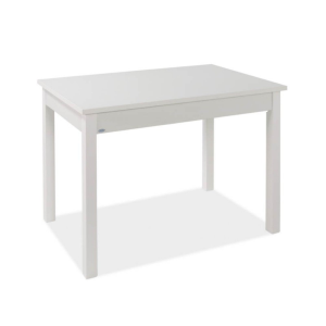 Tavolo allungabile firenze 110x70 bianco frassinato