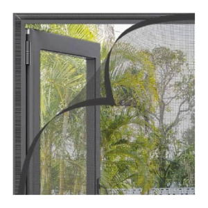 Zanzariera Kit Strappo Porta 2X75X250 Nero
