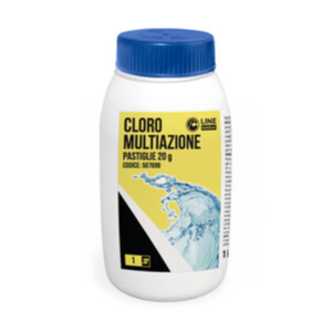 C Cloro Piscina Multiazione Pastiglie 20 G Cf 1 Kg
