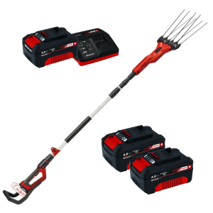 Abbacchiatore a batteria GE-FS 18/53 + Kit 3 Batterie 4 Ah e Caricatore
