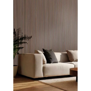 Pannello Murale Doghe Fonoassorbente cm.280x60 rovere 4 PEZZI