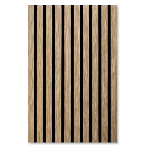 Pannello Murale Doghe Fonoassorbente cm.280x60 rovere 4 PEZZI