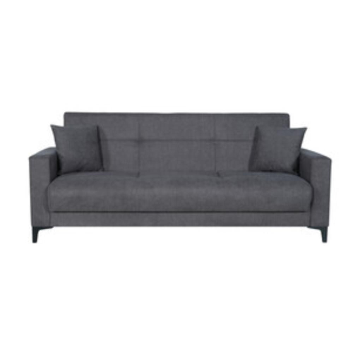 Divano pronto letto bravo 3p bacos grigio