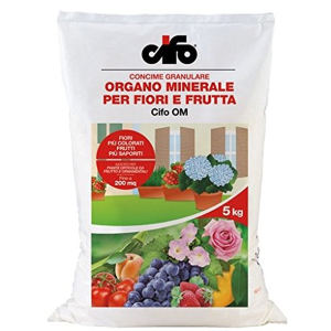 Concime Granulare Organo Minerale Per Fiori E Frutta 5Kg