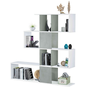 Libreria Zig-Zag 145X145X29 Cem./B.