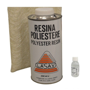 Kit Vetro Resina Lasav 750 Ml (Lana Inc)