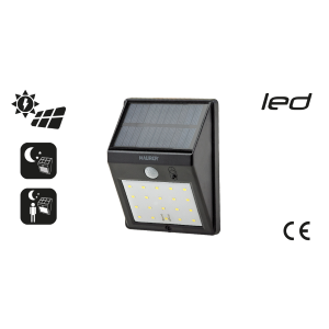 Lampada Solare 20 Ledc/Sensore Movimento