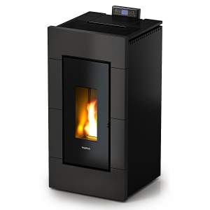 Freepoint Stufa A Pellet Canalizzata Trend Col. Antracite
