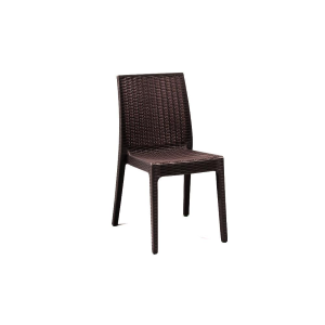 Sedia Selene Eff. Rattan Espresso
