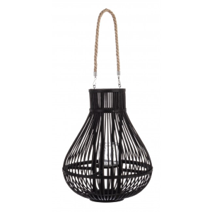 Lanterna Belem Nero C-Manico H41