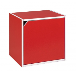Cubo Composite Con Anta Rosso