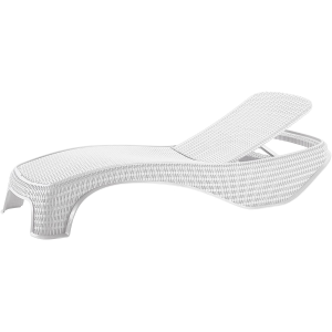 Lettini Atlantic Bianco 197X74X36H