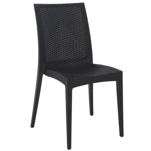 Sedie Rattan Bistrot Antracite
