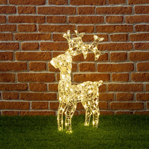 Renna Cristalli 100 Led Classic 3D