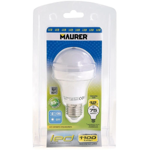 Lampada Led Crepuscolare Luce Calda E27 12W 1100 Lumen