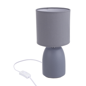 Lampada Tav. Afrodite Cr Grigio H26