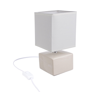 Lampada Tav. Atena Cr Avorio H24.5