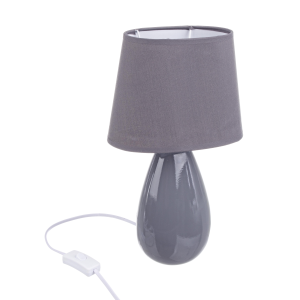 Lampada Tav. Metide Cr Grigio H33.5