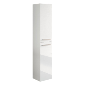 Colonna Bagno Sospesa Bianco Laccato Cm 30x25x150H