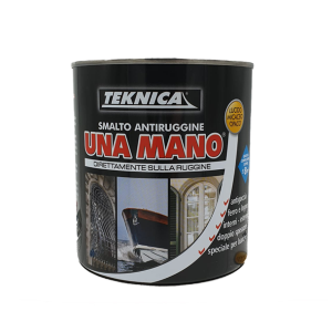 Smalto antiruggine lucido UNA MANO 750 ml  VERDE VITTORIA